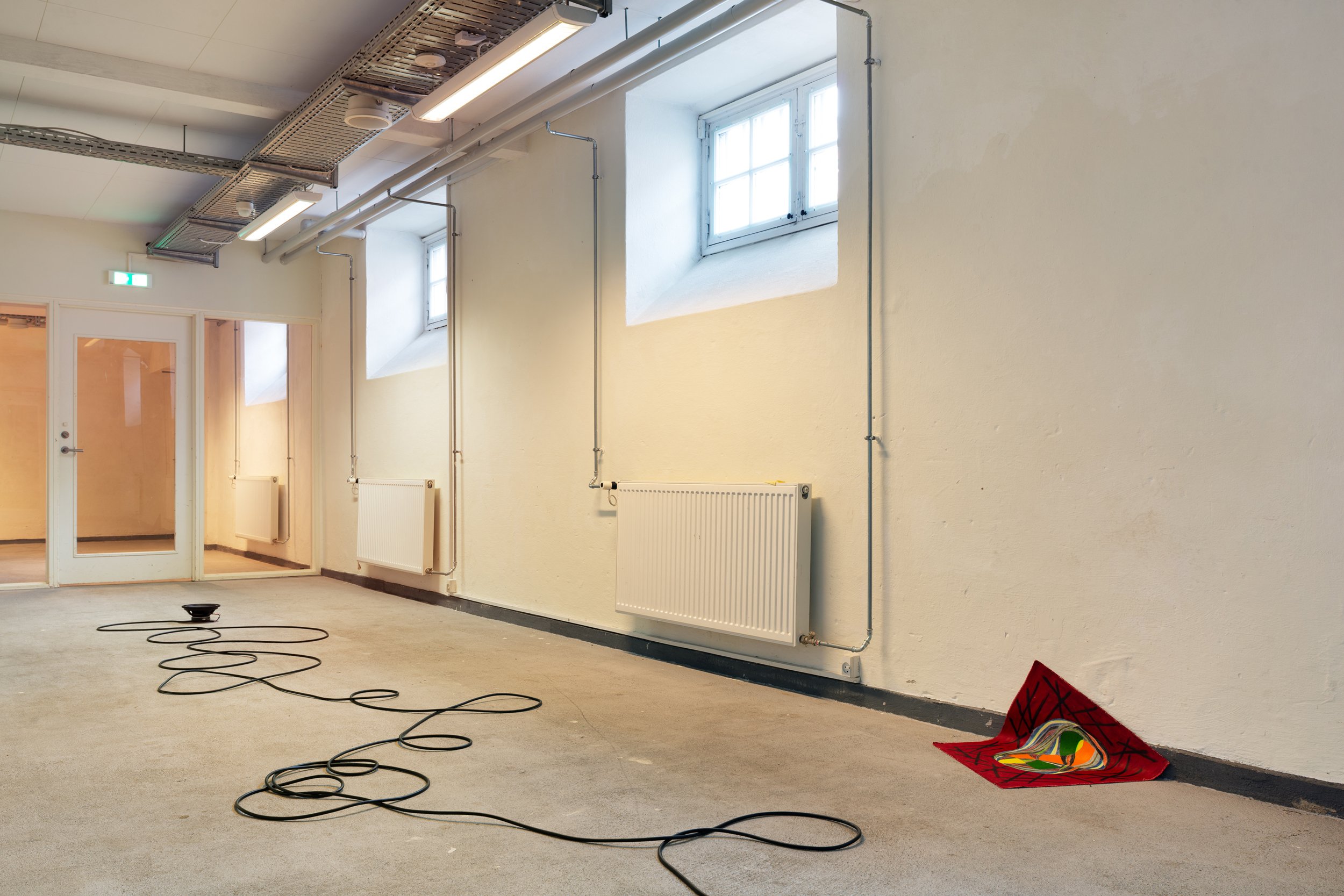 Home is Where Your Heart is, installationsview, Cantina, 2026. Foto: Jacob Friis Holm Nielsen.