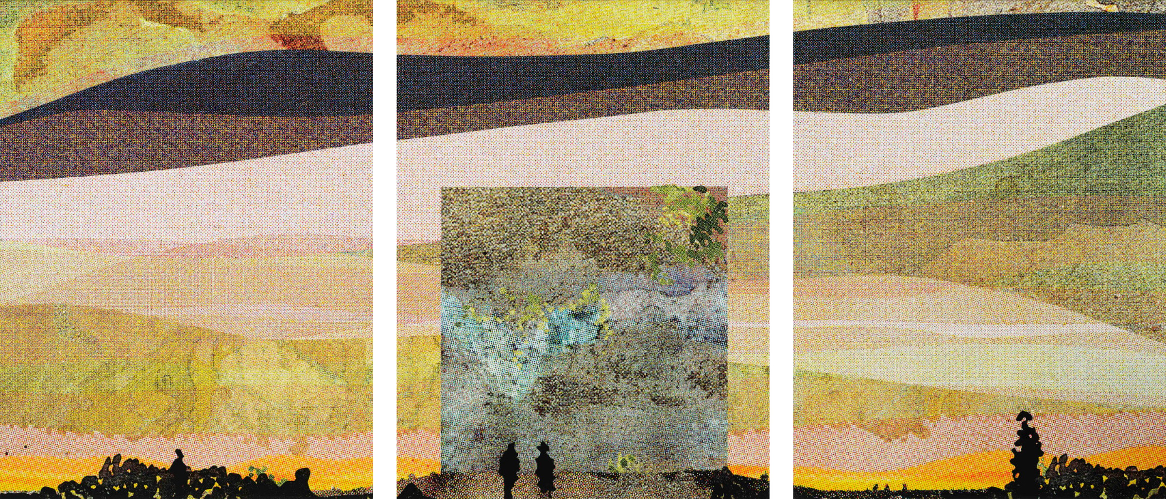 Jakob Kolding, <i>Untitled  (Life without buildings) (III)</i>, 2024. Foto: Galleri Nicolai Wallner.