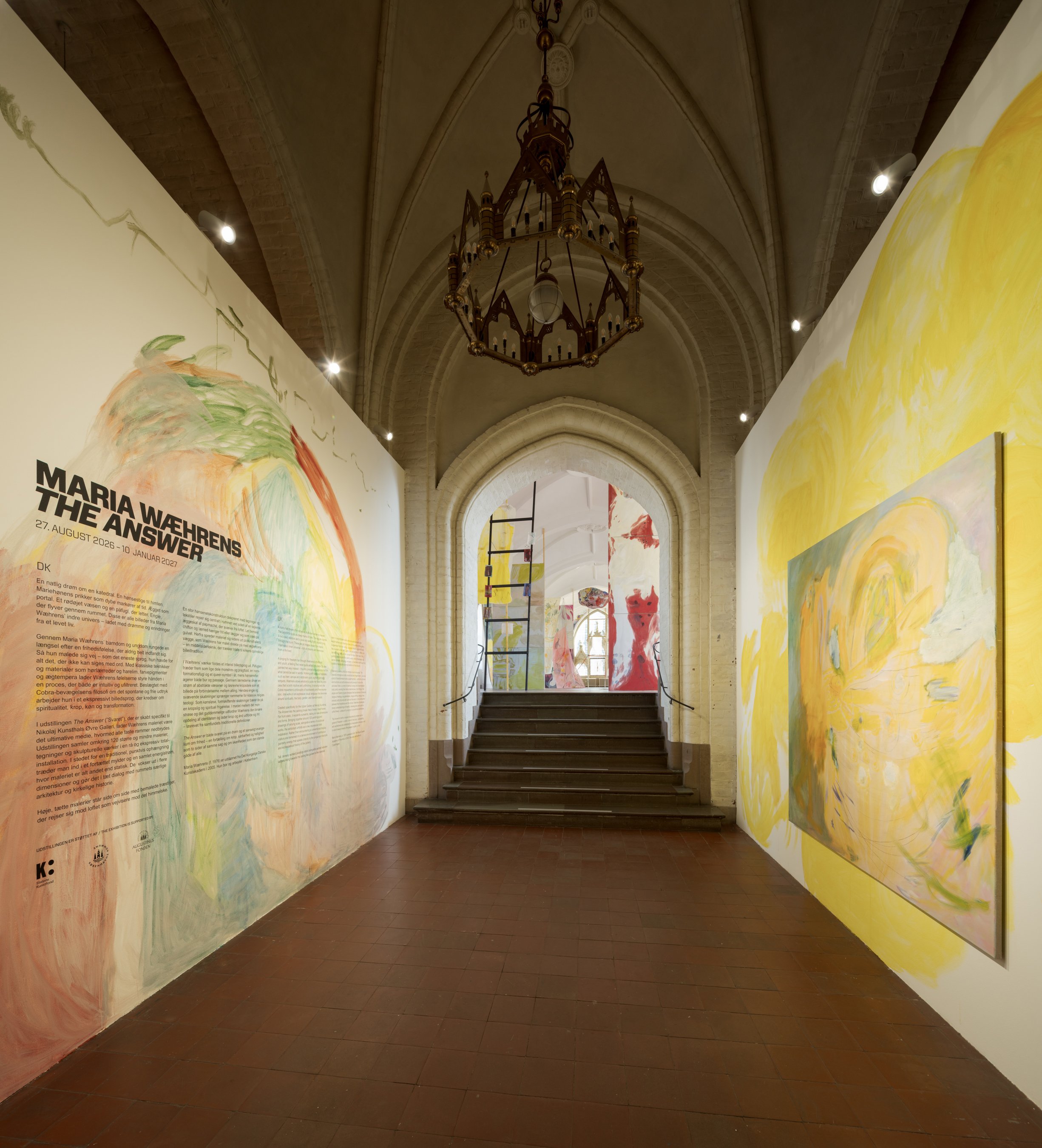 Maria Wæhrens, The Answer, Nikolaj Kunsthal 2026. Foto: David Stjernholm.