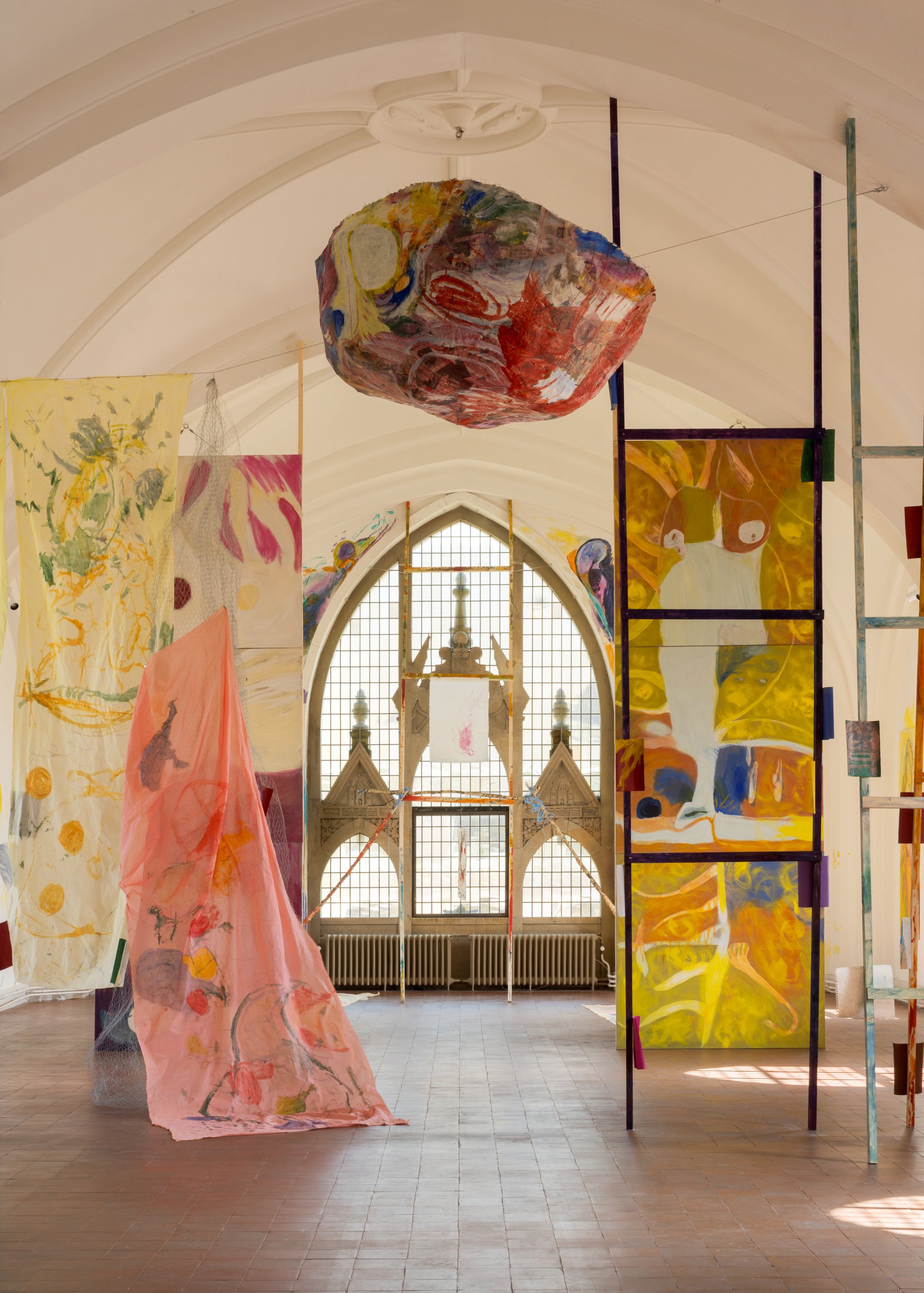 Maria Wæhrens, The Answer, Nikolaj Kunsthal 2026. Foto: David Stjernholm.