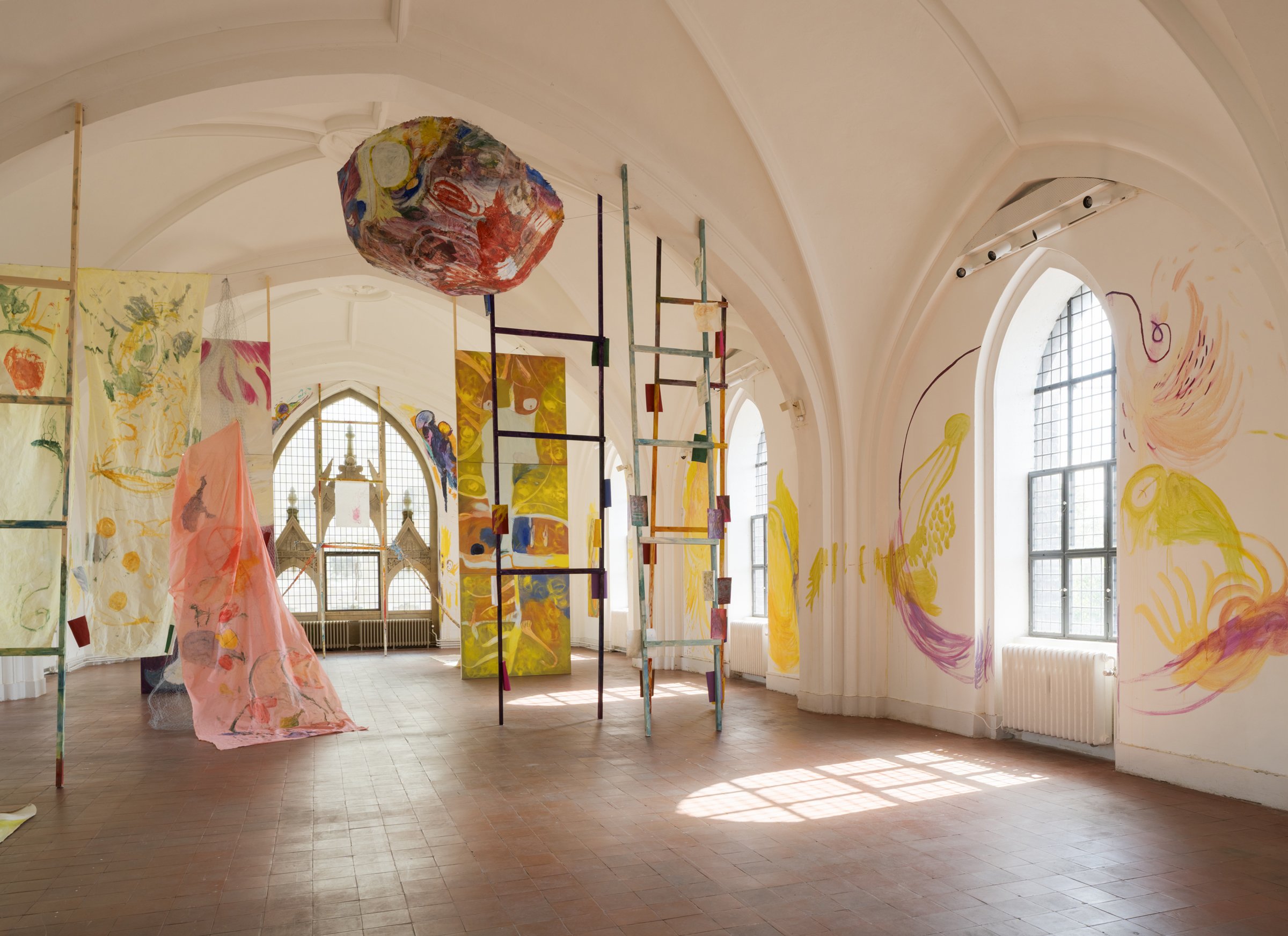 Maria Wæhrens, The Answer, Nikolaj Kunsthal 2026. Foto: David Stjernholm.