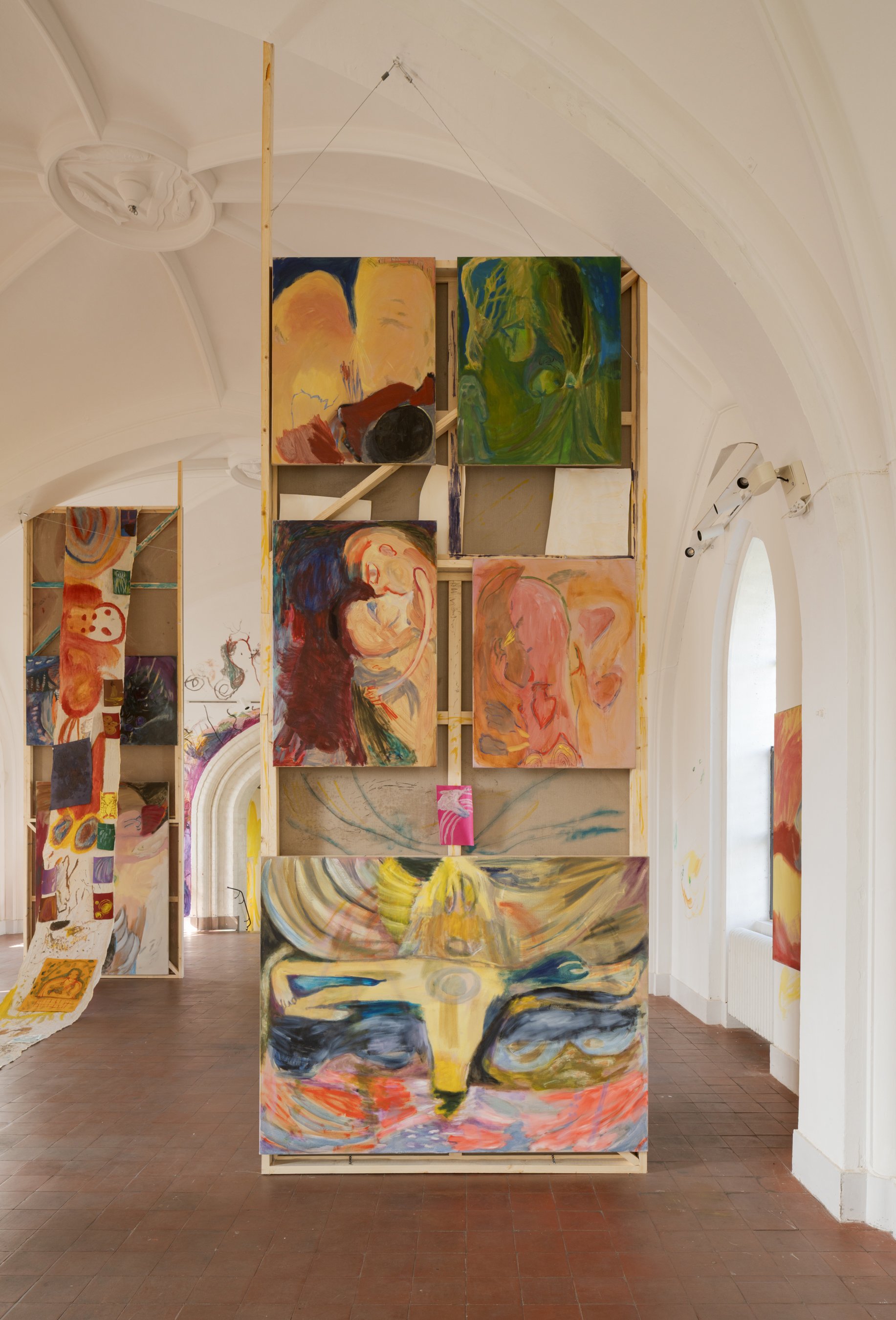 Maria Wæhrens, The Answer, Nikolaj Kunsthal 2026. Foto: David Stjernholm.