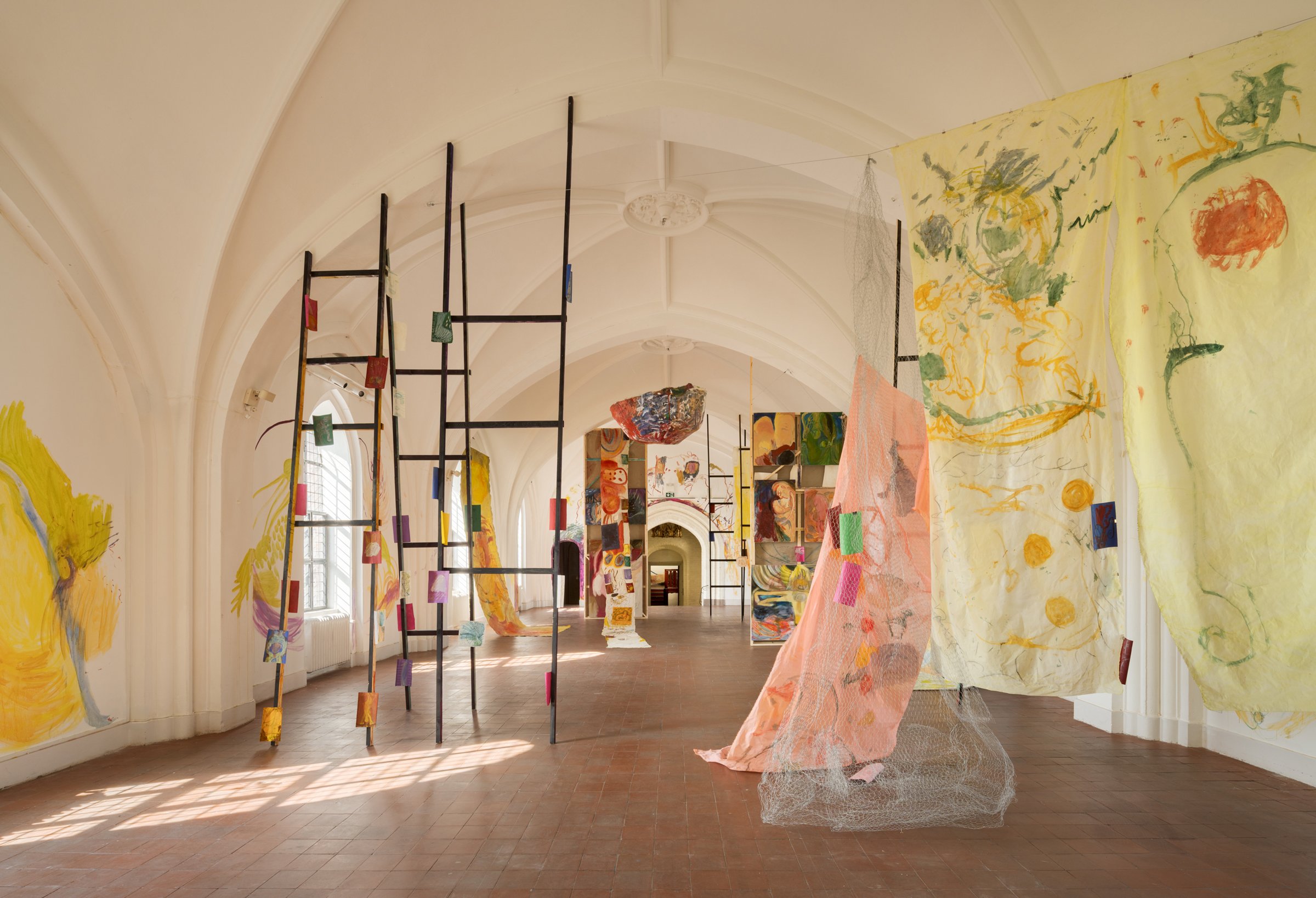 Maria Wæhrens, The Answer, Nikolaj Kunsthal 2026. Foto: David Stjernholm.