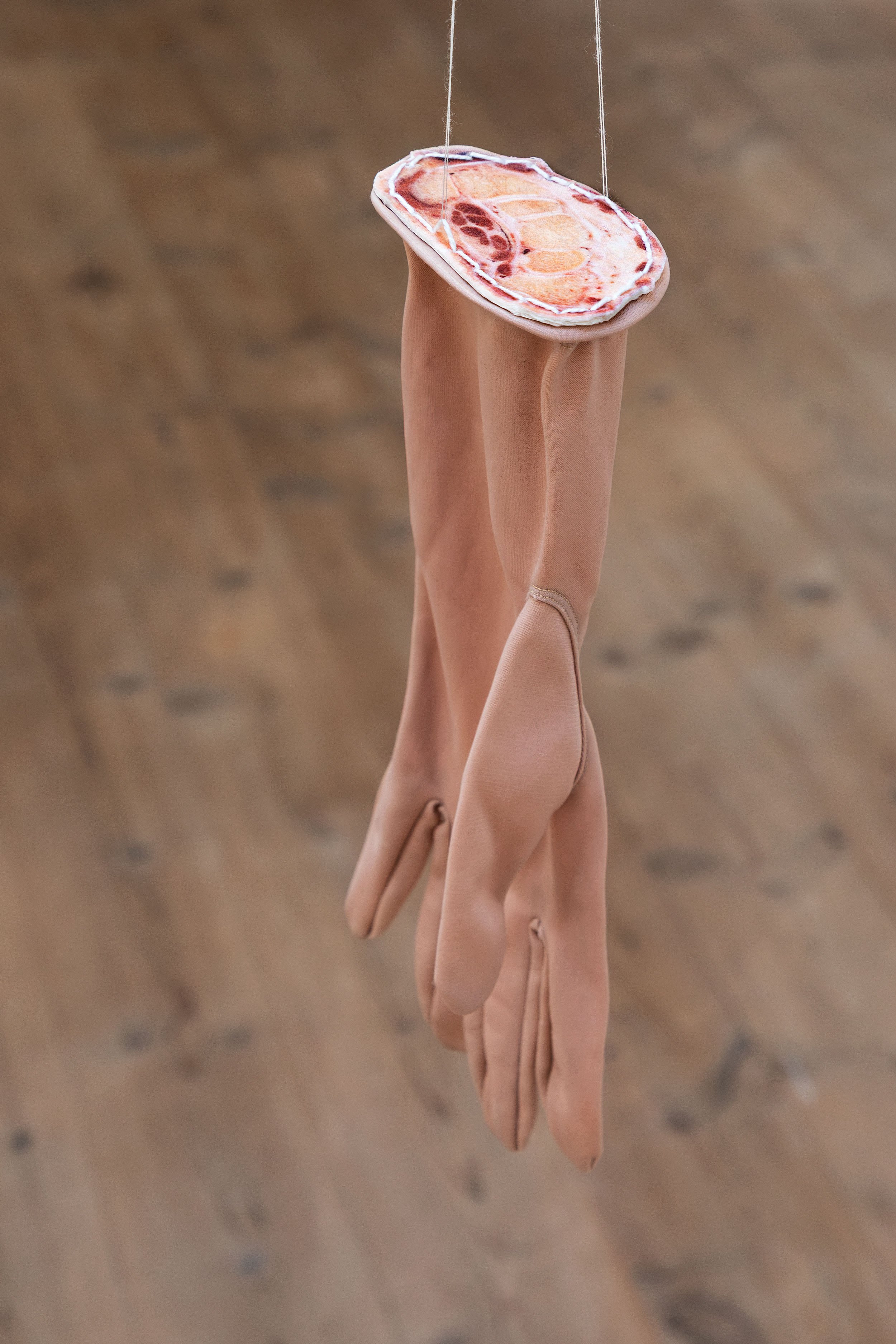 Tilda Lundbohm: <i>Memory Machines - Memory-Go-Round</i>, detalje, 2025. Kirsten Kjærs Museum, 2026. Foto: Niels Fabæk