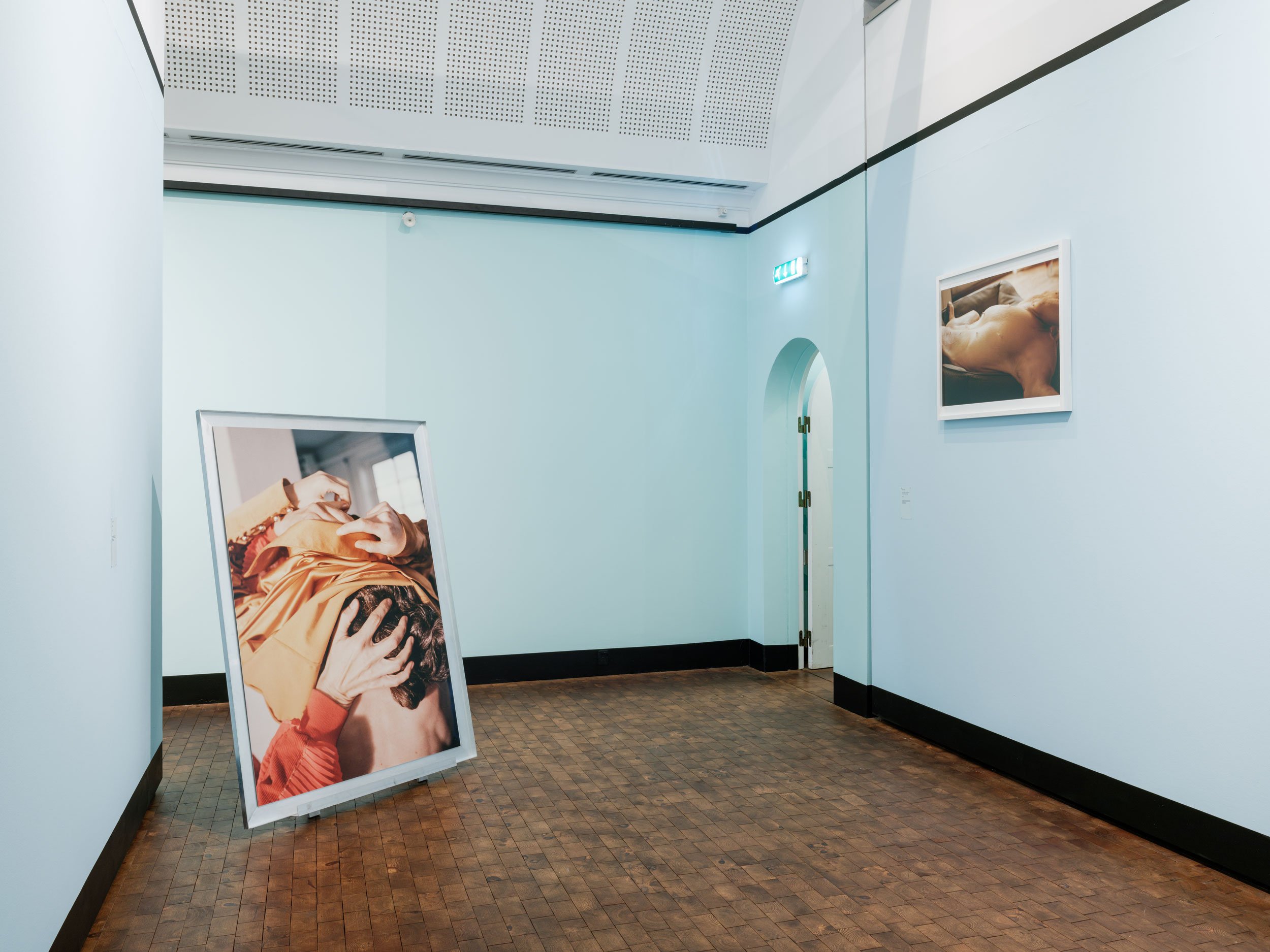 Udsnit af Tine Beks værker på udstillingen <i>Tingene imellem os</i>, 2026. Faaborg Museum. Foto: Andreas Bastiansen