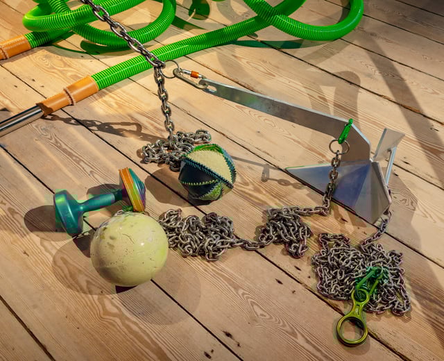 Maiken Bent, FARVAND #1 (detail), 2025 - 017 foto Malle Madsen
