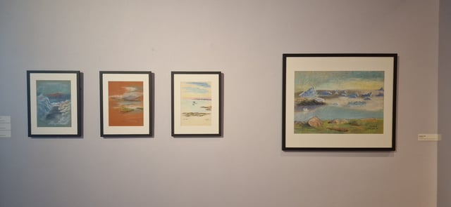 Installationsfoto, Hans Lynge: Lidenskab skal der til!, Museet for Religiøs Kunst, 2025. Foto: Museet for Religiøs Kunst