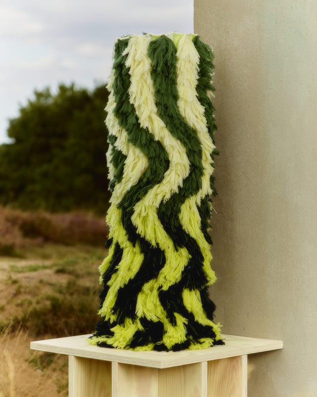 Emilie Palle Holm med udstillingen ORIORI. Foto: Peter William Vinther