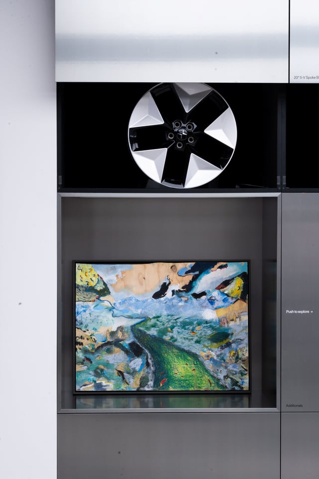 Kunst På Arbejde, ÅRGANG 2025 hos Polestar Space i Vallensbæk. Foto: Daniel Rasmussen