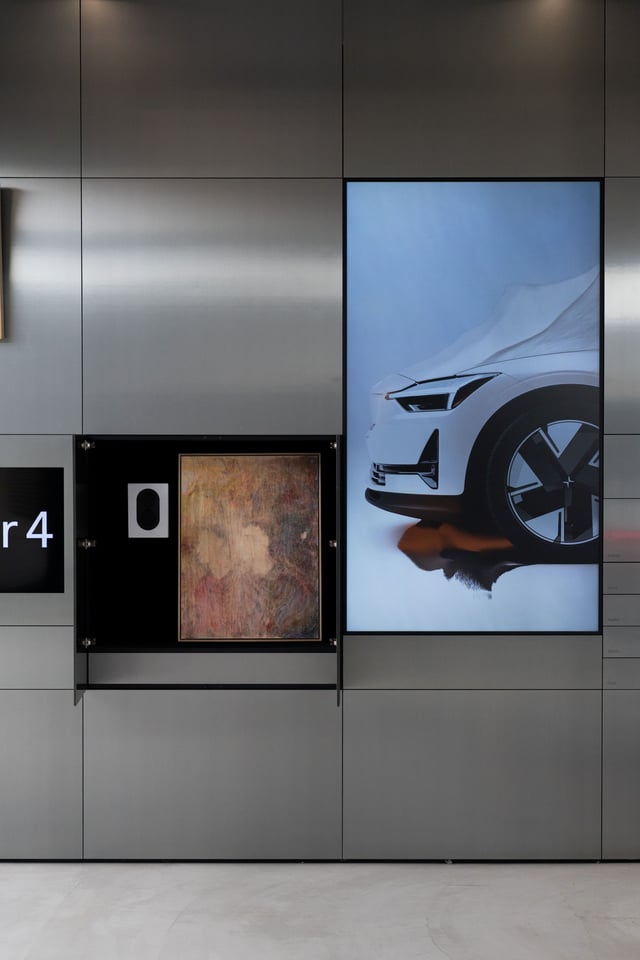 Kunst På Arbejde, ÅRGANG 2025 hos Polestar Space i Vallensbæk. Foto: Daniel Rasmussen