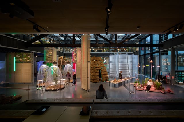 Dansk Arkitektur Center, Age of Nature. Installationsfoto: Anders Sune Berg