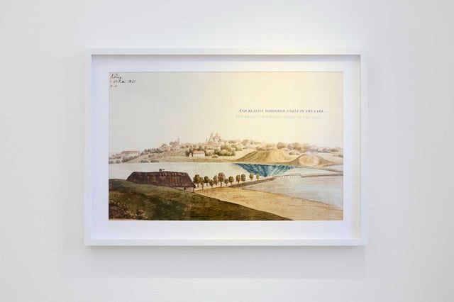 Gedske Ramløv And reality mirrored itself in the lake, 2025. Foto: Enneke Hempen