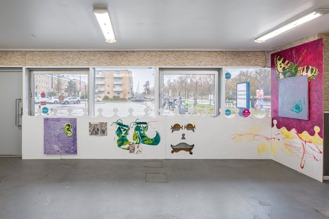 View fra Morten Underbjergs Mund fuld af hø. Foto: Morten Underbjerg