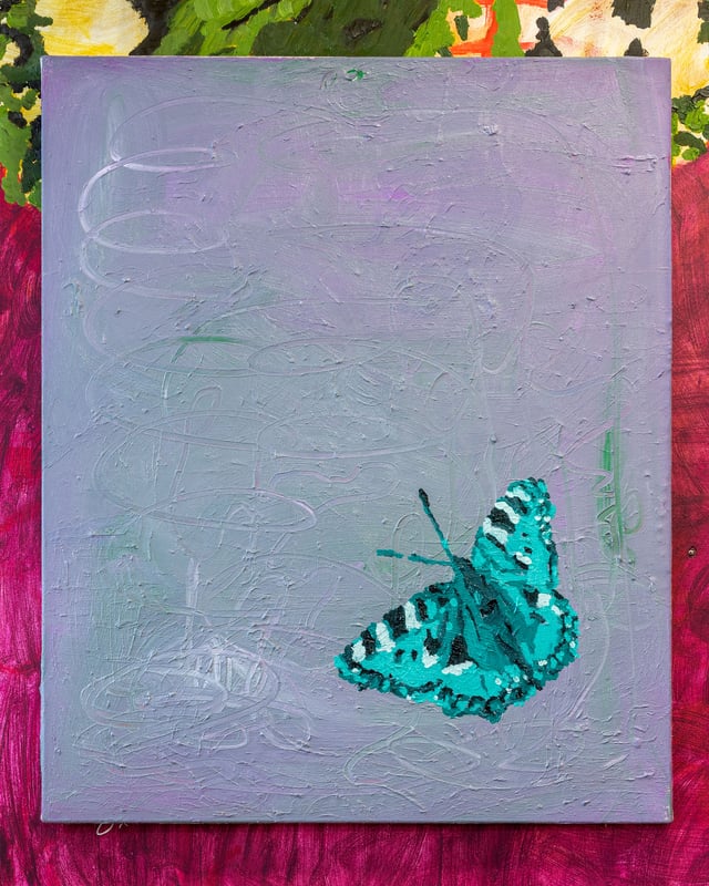 Udsnit fra Morten Underbjergs <i>Mund fuld af hø</i>. Foto: Morten Underbjerg