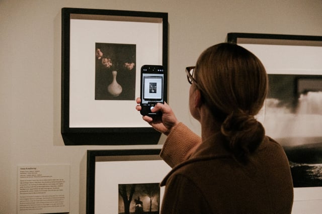 View fra udstillingen <i>Verden omkring os</i>. Foto: Malthe Ivarsson.