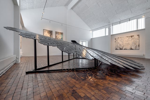 Marianne Grønnow: <i>The Fan</i>, 2026. Foto: Frida Gregersen.