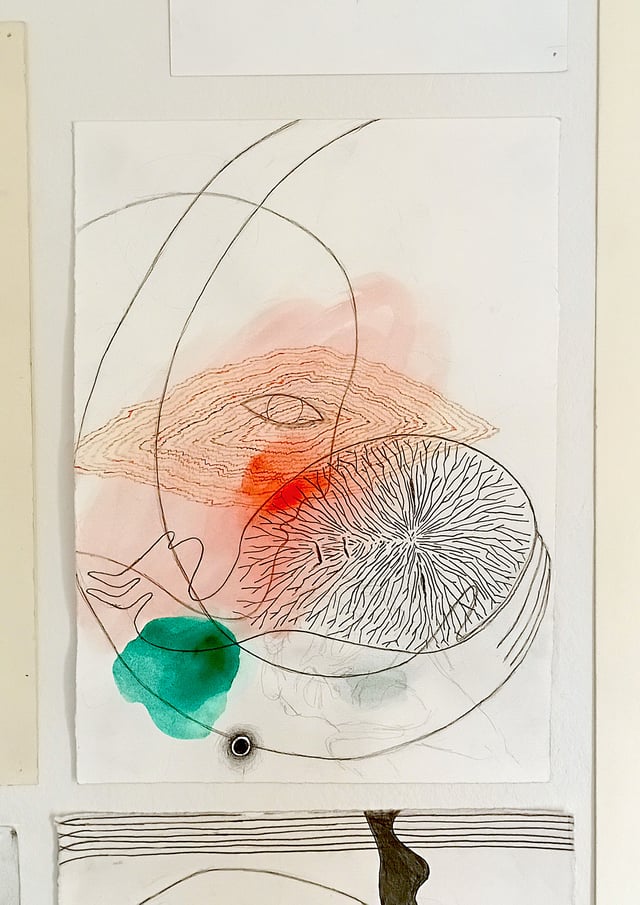 Fra udstillingen <i>Knus glasset og fald ind i glaspusterens ånde</i>. Foto: Ole Bak Jakobsen.