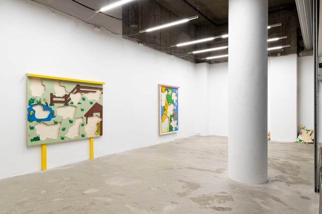 View fra udstillingen <i>Landscapes of Doubt</i> på inter.pblc i 2022. Foto: Kåre Frang / Inter.Pblc