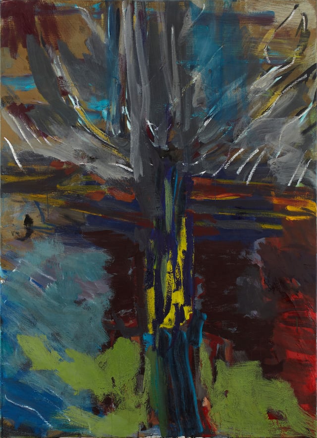 Per Kirkeby: Untitled, 2011. Foto: Galleri Bo Bjerggaard.