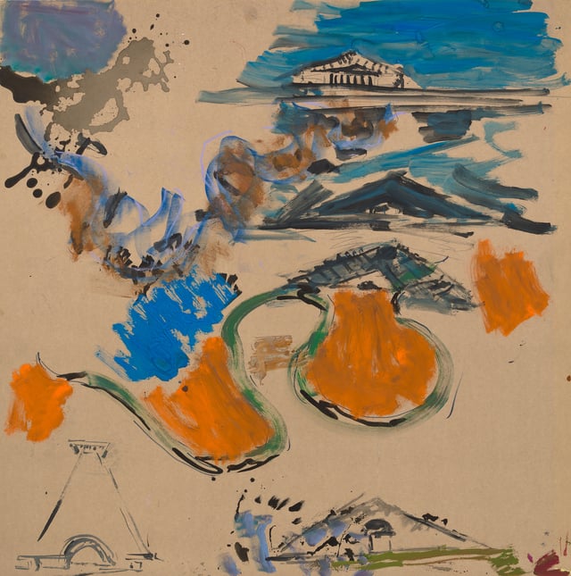 Per Kirkeby: <i>Untitled</i>, 2011. Foto: Galleri Bo Bjerggaard.