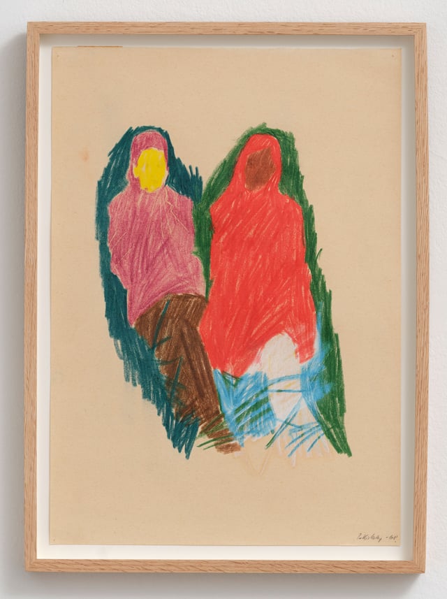 Per Kirkeby: Untitled, 1968. Foto: Galleri Bo Bjerggaard.