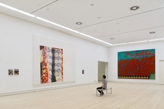 View fra udstillingen <i>Hjemfald</i> af Erik A. Frandsen. Foto: Jacob Friis-Holm Nielsen.