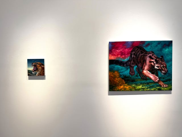 Installationsview fra udstillingen Absolute Elsewhere. Foto: Morten Poulsen.