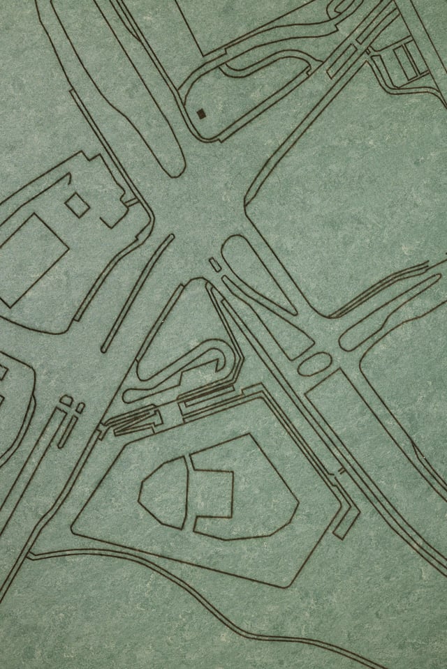 View fra udstillingen <i>Rest and Routine – Duet for Sanatorium and Modern Hospital</i>. Foto: Mads Holm.