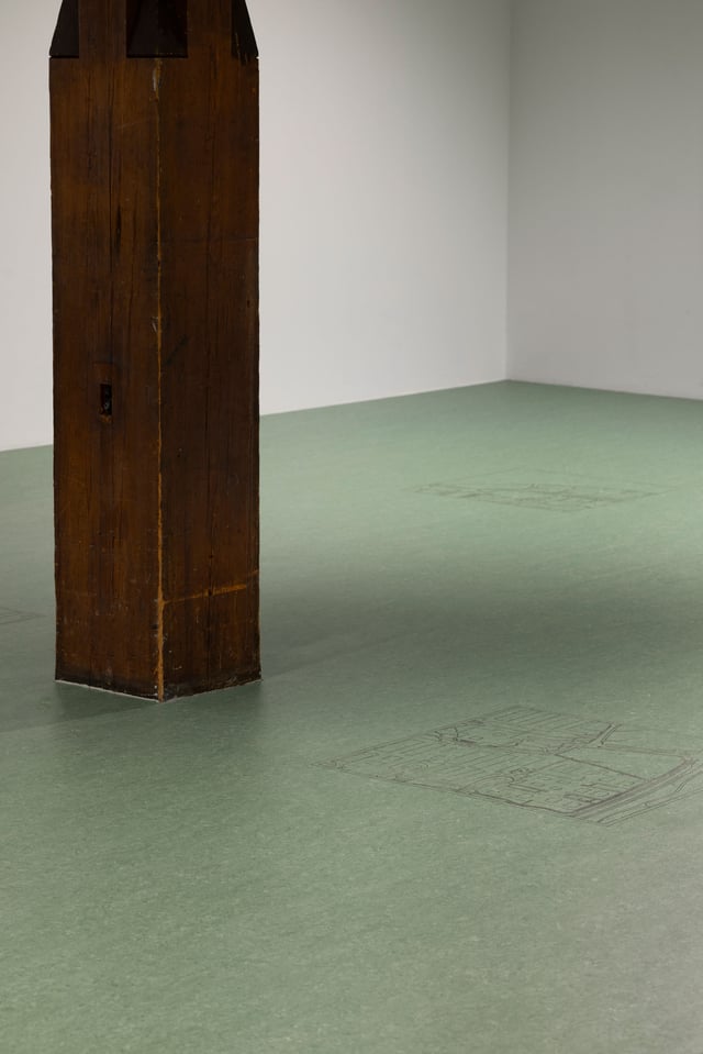 View fra udstillingen <i>Rest and Routine – Duet for Sanatorium and Modern Hospital</i>. Foto: Mads Holm.