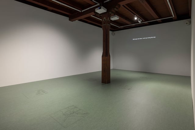 View fra udstillingen <i>Rest and Routine – Duet for Sanatorium and Modern Hospital</i>. Foto: Mads Holm.