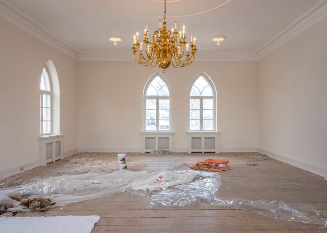 Installationsview fra udstillingen af Jason Dodge og Elena Narbutaitė. Foto: Malle Madsen.