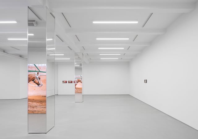 View fra Freja Sofie Kirks <i>Pastimes</i>. Foto: David Stjernholm.