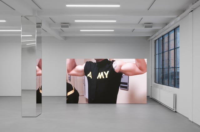 View fra Freja Sofie Kirks <i>Pastimes</i>. Foto: David Stjernholm.