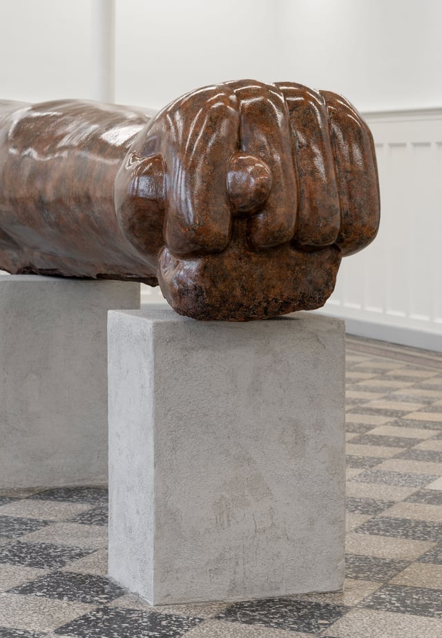 Fra udstillingen TH8 BJIBK af ihsan saad ihsan tahir på O–Overgaden. Foto: David Stjernholm