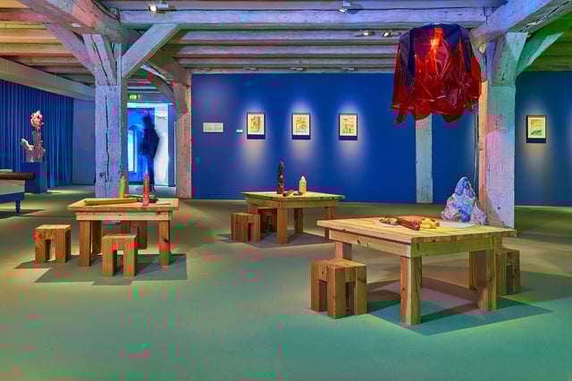 Egill Sæbjörnsson: <i>The Drawing Corner</i>, 2019. Foto: Chris Calmer.