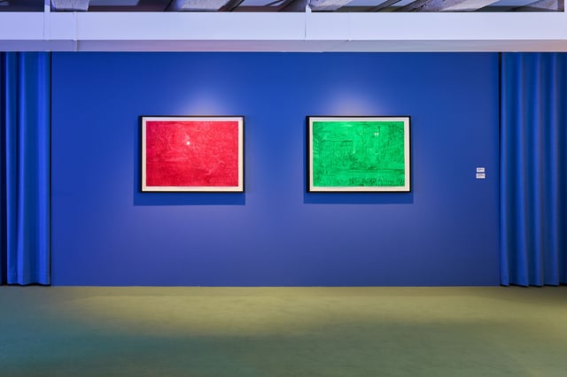 Egill Sæbjörnsson: <i>A Hare Runs Back Home Walking Back at Night</i>, 2004. Foto: Chris Calmer.