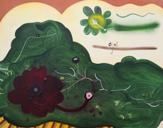 Kathrine Ærtebjerg: <i>Øjet</i>, 2025. Foto: Charlotte Fogh Gallery.