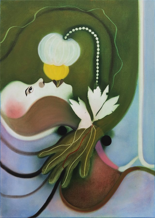 Kathrine Ærtebjerg: <i>Altings sammenhæng</i>, 2025. Foto: Charlotte Fogh Gallery.