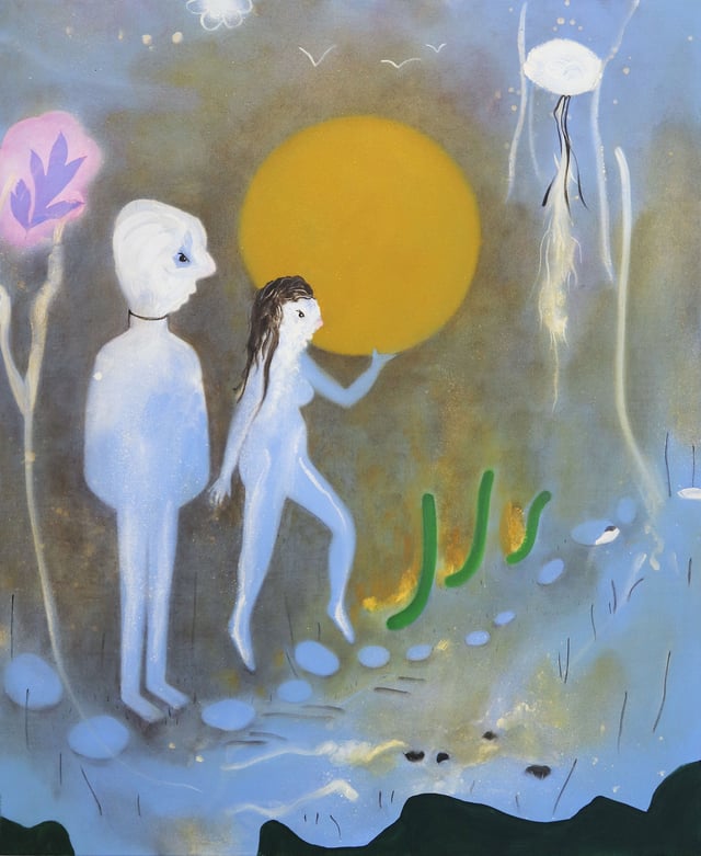 Kathrine Ærtebjerg: <i>Solen</i>, 2026. Foto: Charlotte Fogh Gallery.