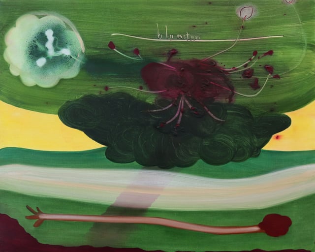 Kathrine Ærtebjerg: <i>Blomsten er død</i>, 2025. Foto: Charlotte Fogh Gallery.