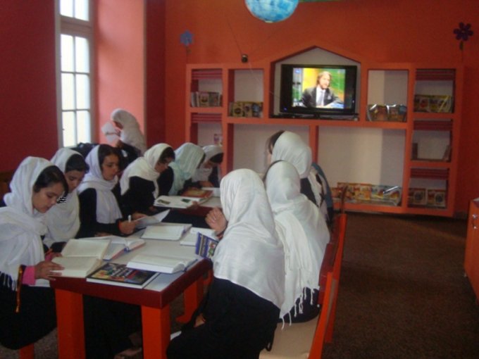 Børnebiblioteket i Kabul (Foto: PEN)