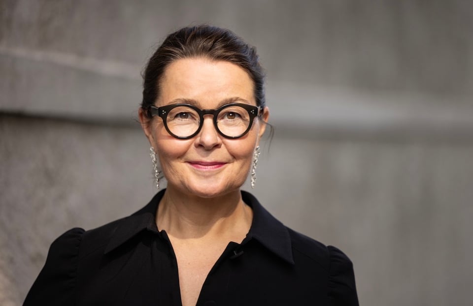 <em>Portræt af Stine Høholt, Museumsdirektør, Museum Brandts. Foto:Ulrik Jantzen.</em>