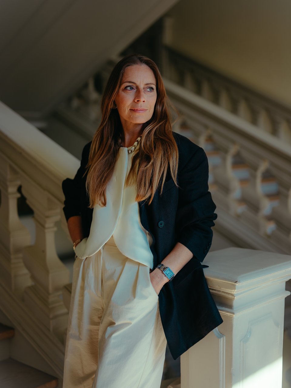 Julie Quottrup Silbermann har arbejdet i galleribranchen i mange år, før hun tiltrådte som direktør for CHART i 2022. Foto: Photo by Joakim Züger.