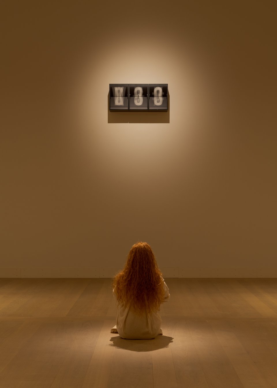 Uffe Isolotto: <em>Mælkeøje</em>, Holstebro Kunstmuseum. Foto: David Stjernholm.