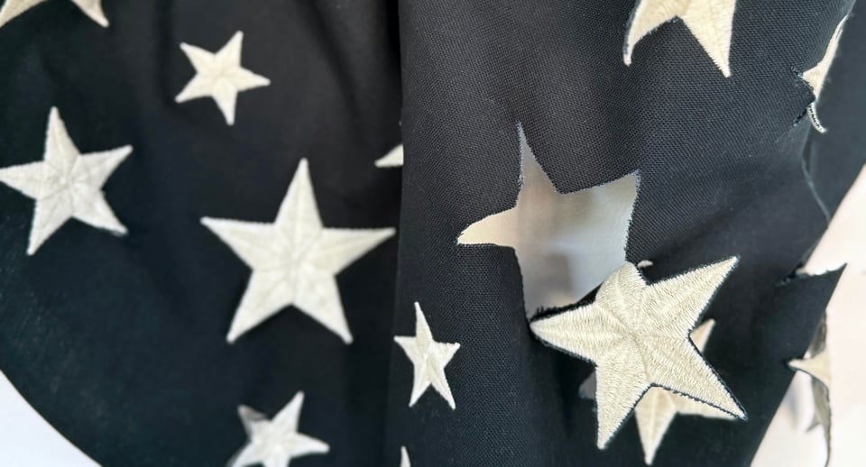 Udsnit af <i>When the Stars begin to Fall</i>. Foto: Hesselholdt og Mejlvang.