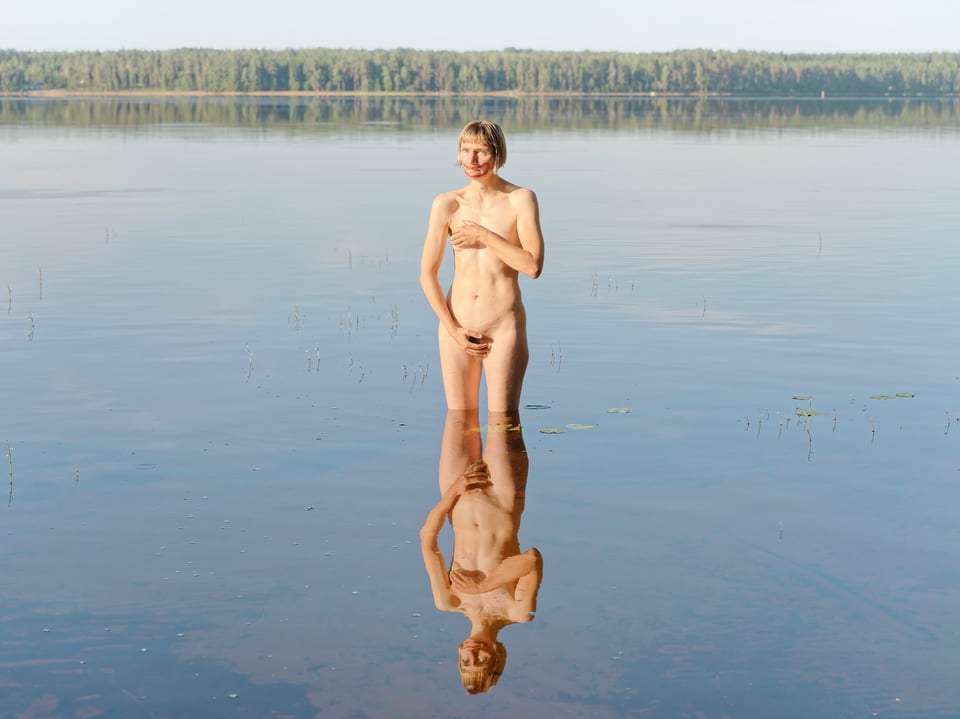 Elina Brotherus: <i>Artist as Clown</i>, 2020.