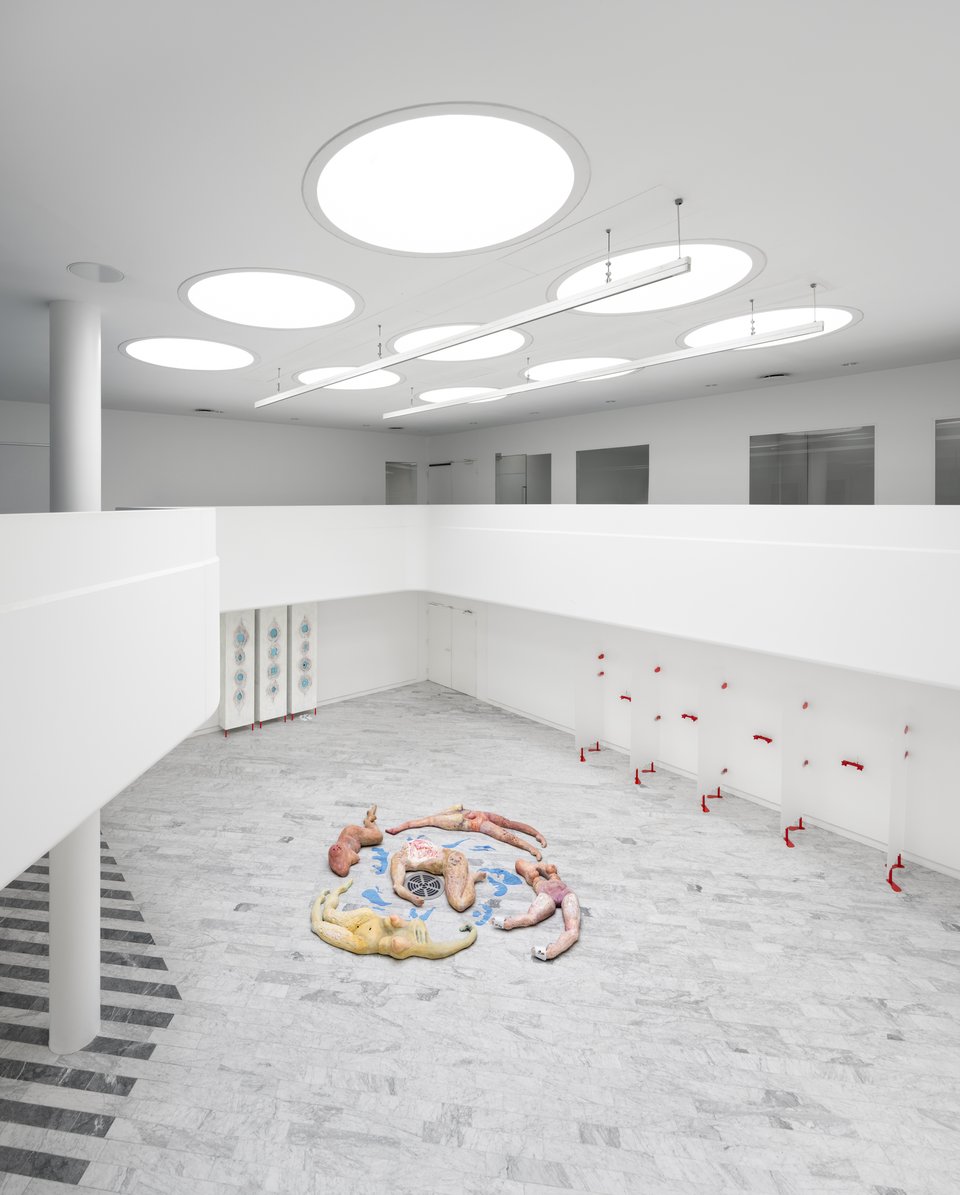 Nanna Starck: <i>Vådrum</i>. Installationsview, Tranen. Foto: David Stjernholm.