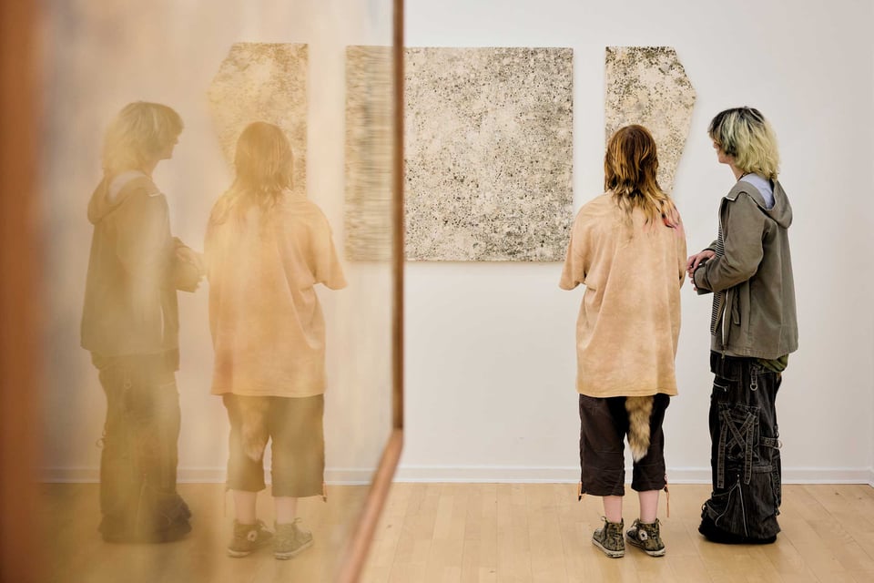 View fra udstillingen <i>Lake Life</i>. Foto: Enneke Hempen