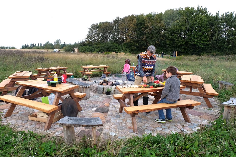 Værket <i>Sol</i> i funktion. Foto: Karin Lorentzen