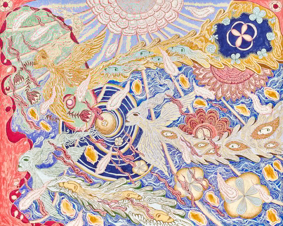 Cecilia Fiona, <i>Answers from angels</i>, 2024. Courtesy of SIXI Museum and the artist